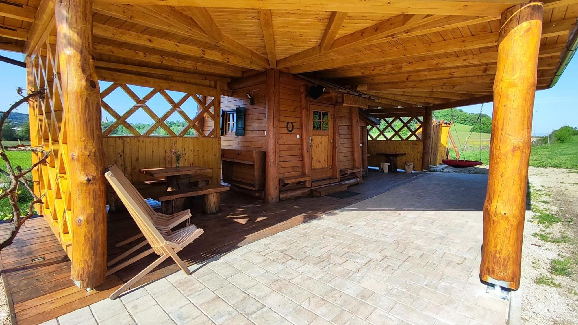 Unique Wooden Holiday House In Nature Lukovica pri Domžalah Zewnętrze zdjęcie